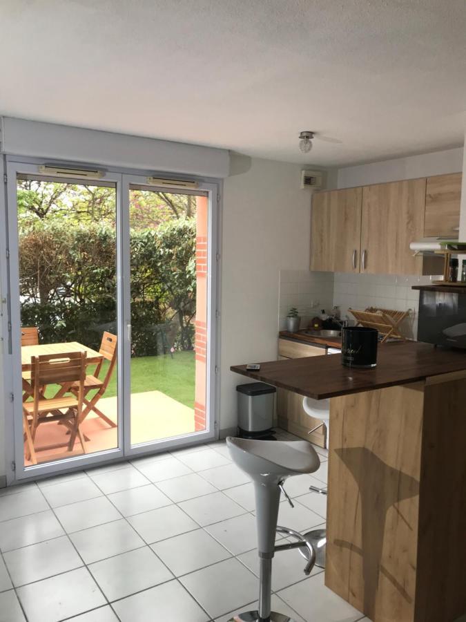 T2 Climatise Jardin & Court De Tennis/Piscine /Parking/Fibre Toulouse Exteriör bild